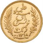 Tunisia. 20 Francs, 1900-A EF