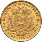 Venezuela. 10 Bolivares, 1930 Brilliant Unc - 2