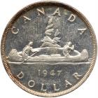 Canada. Dollar, 1947 PCGS AU58 - 2