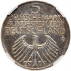 Germany. 5 Mark, 1952-D NGC About Unc - 2