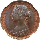 Great Britain. Halfpenny, 1888 NGC MS65 BR