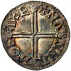 Aethelred II (978-1016), Silver Penny, long cross type (c.997-1003), Exeter Mint, Moneyer Manna - 2