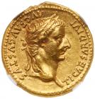 Tiberius. Gold Aureus (7.82 g) AD 14-37