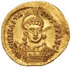 Anastatius I (A.D. 491 - 518), Gold Solidus (4.47g). Superb EF