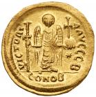 Justinian I (A.D. 527 â565), Gold Solidus (4.44g). Superb EF - 2