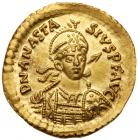 Ostrogothic Kingdom, Theodoric (A.D. 493-526), Gold Solidus (4.42 g.) Superb EF