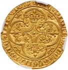 France. Charles VI (1380-1422). gold Ecu d'or a la couronne, undated (3.73g) - 2