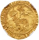 France. Charles VI (1380-1422). gold Mouton or Agnel d'or Emission, undated (2.5