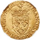 France. Francois I (1515-1547). gold Ecu d'or, undated