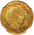 France. Louis XIV (1643-1715). Gold Louis d'or aux 8 L et aux insignes, 1701-S (