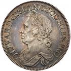 Oliver Cromwell (d.1658), Silver Crown, 1658