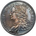 George II (1727-60), Silver Proof Crown, 1746