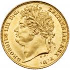 George IV (1820-30), Gold Half-Sovereign, 1821