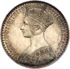 Victoria (1837-1901), Proof Gothic Silver Crown, 1847