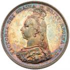 Victoria (1837-1901), Silver Proof Shilling, 1887