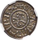 France - Carolingian. Charles the Bald (843-877). silver Denier, undated (1.45g)