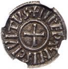 France - Carolingian. Charles the Bald (843-877). silver Denier, undated (1.45g) - 2