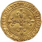 France. Louis XII (1498-1515). Gold Half Ecu d'or au soleil, undated (1.71g) - 2