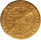 France. Francois I (1515-1547). gold Ecu d'or, undated - 2