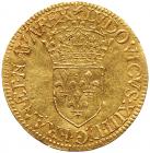 France. Louis XIII (1610-1643). gold Half Ecu d'or, 1625-A (1.68g)