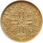 France. Louis XIII (1610-1643). Gold Half Louis d'or, 1640-A (Paris) - 2