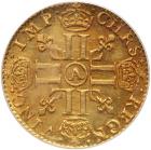 France. Louis XIII (1610-1643). Gold Half Louis d'or, 1642-A (Paris) - 2