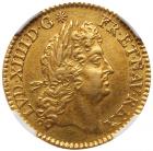 France. Louis XIV (1643-1715). Gold Half Louis d'or a l'ecu, 1690-A (Paris)