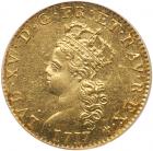 France. Louis XV (1715-1774). Gold Louis d'or de Noailles, 1717-A (Paris)