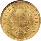 France. Napoleon I (1804-1814). gold 40 Francs, 1812-A (Paris) - 2