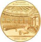 Mexico. Centennial of the Constitution, Gold Medal (50 Pesos), 1957 (41.68g) - 2