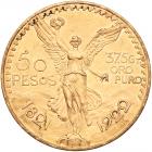 Mexico. Estados Unidos. Gold 50 Pesos, 1922