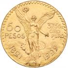 Mexico. Estados Unidos. Gold 50 Pesos, 1929