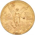 Mexico. Estados Unidos. Gold 50 Pesos, 1924