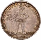 Brunswick-LÃ¼neburg. George I, King of England (1714-1727) Silver Taler, 1724-EPH - 2