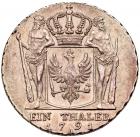 German States: Prussia. Friedrich Wilhelm II (1786-1797). Silver Taler, 1791-A - 2