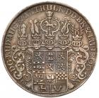 Brunswick-WolfenbÃ¼ttel. Rudolph August and Anton Ulrich (1685-1704). Silver Taler, 1700-RB