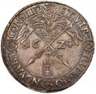 German States: Hesse-Cassel. Moritz (1592-1627). Silver Taler, 1624-TS - 2