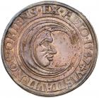 German States: Luneburg. City. SilverMan in the Moon Taler, 1547 - 2