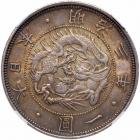 Japan. Mutsuhito (1867-1912). Silver 1-Yen, Meiji 3, (1870)