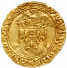 France. Louis XII (1498-1515). Gold Ecu d'or au soleil, undated (3.39g)