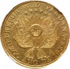 Peru - South Peru. Gold 8 Escudos, 1838 CUZO MS