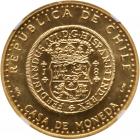 Chile. Republic. Gold 1 Onza, 1980, Santiago mint