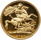 Great Britain. Victoria (1837-1901), Gold Two Pounds, 1893 - 2