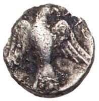 Judaea, Yehud (Judah). Silver 1/2 Gerah (0.30 g), ca. 375-332 BCE VF - 2