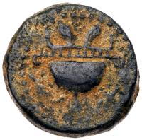 Judaea, Herodian Kingdom. Herod I. Ã 4 Prutot (8.24 g), 40 BCE-4 CE VF