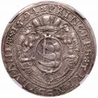 Transylvania. Sigmund Bathori (1581-1602). Silver Taler/Taller, 1594. - 2