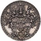 Saxony. Johann Friedrich (1503-1554). Silver Cast Medal, 1535. By Hans Reinhart the Elder. 62 mm. 63.1g. - 2