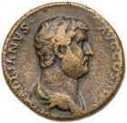 Hadrian. AE Sestertius (24.19 g), AD 117-138 VF