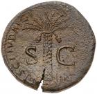 Nerva. AE Sestertius (25.40 g), AD 96-98 VF - 2