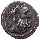 C. Vibius Varus. Silver Denarius (3.86 g), 42 BC EF